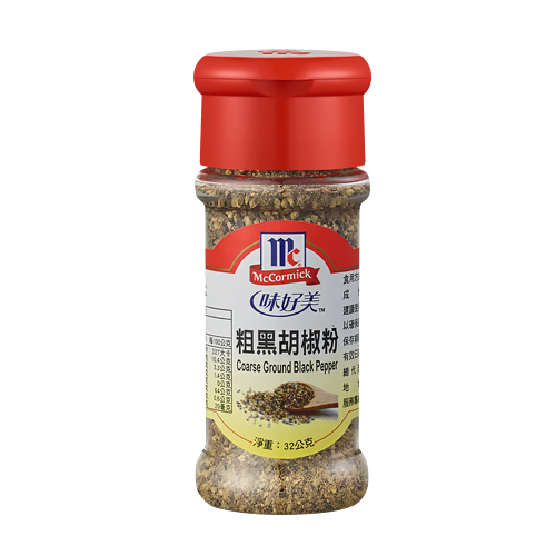 味好美 粗粒黑胡椒粉