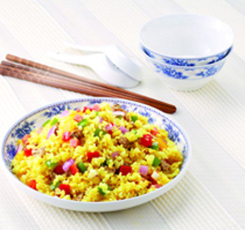 七彩咖哩炒飯